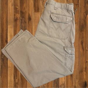 Vintage Workwear Cargo Pants – Heavy Duty Carpenter Style – 40x30